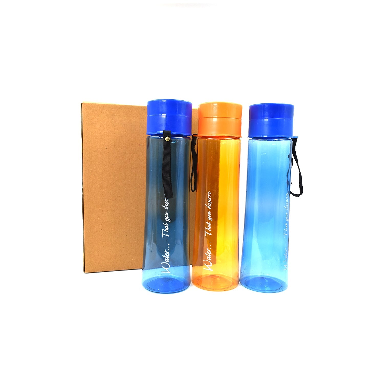 2716 Unbreakable, Leakproof, Durable, BPA Free, Non-Toxic Plastic Water Bottles, 1 Litre (Pack of 3, Assorted Color) - DeoDap 2716 Unbreakable, Leakproof, Durable, BPA Free, Non-Toxic Plastic Water Bottles, 1 Litre (Pack of 3, Assorted Color) - DeoDap